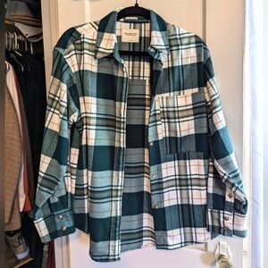 Abercrombie Women's Oversized Flannel Shirt